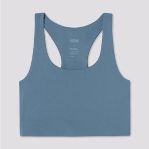 Girlfriend Collective Paloma Bra, Monarch Blue, Medium